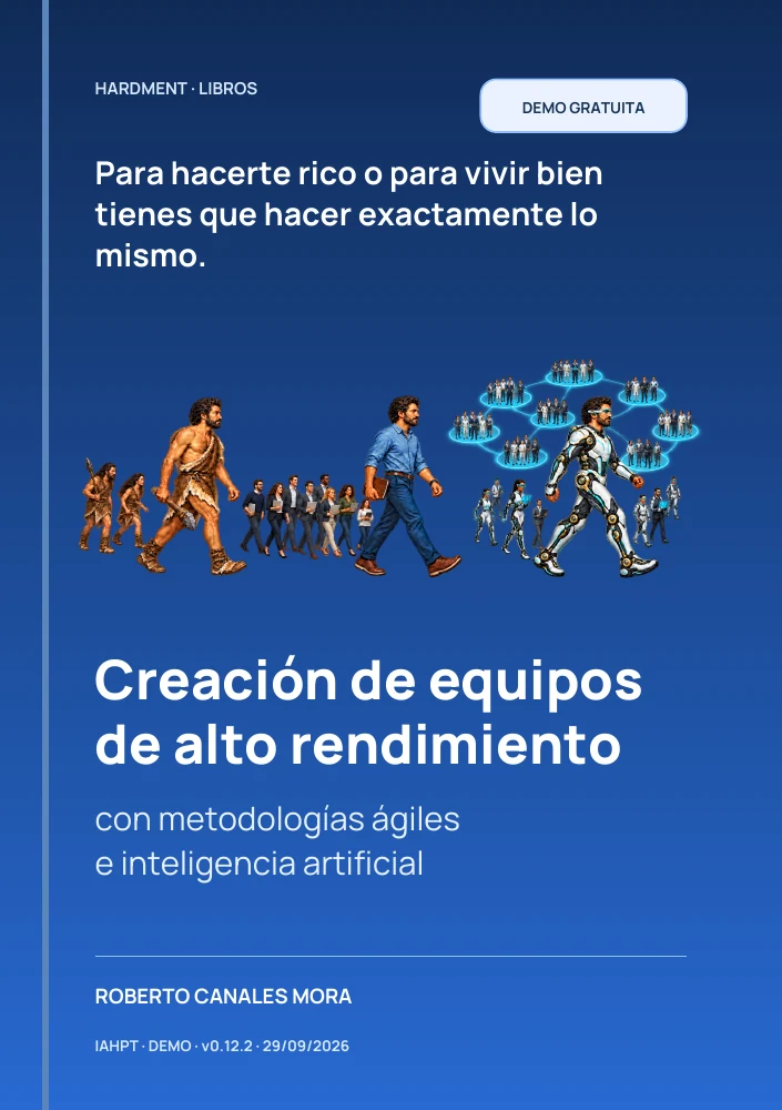 Cubierta del libro con la evolución del ser humano potenciado por la tecnología